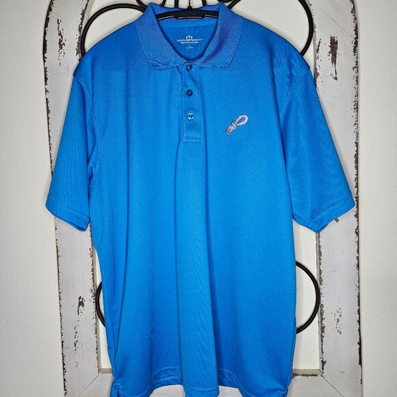 Vansport Other - Vansport Performance Men’s Blue Golf Polo, L